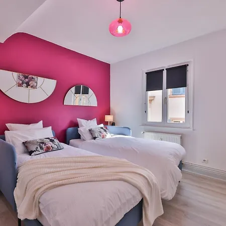 Apartament Le Moderne Vintage Hyper Centre,3 Chambres, Neuf Au Calme, 3 Etoiles *